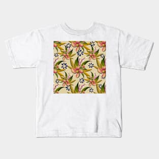 Pink Petals Kids T-Shirt